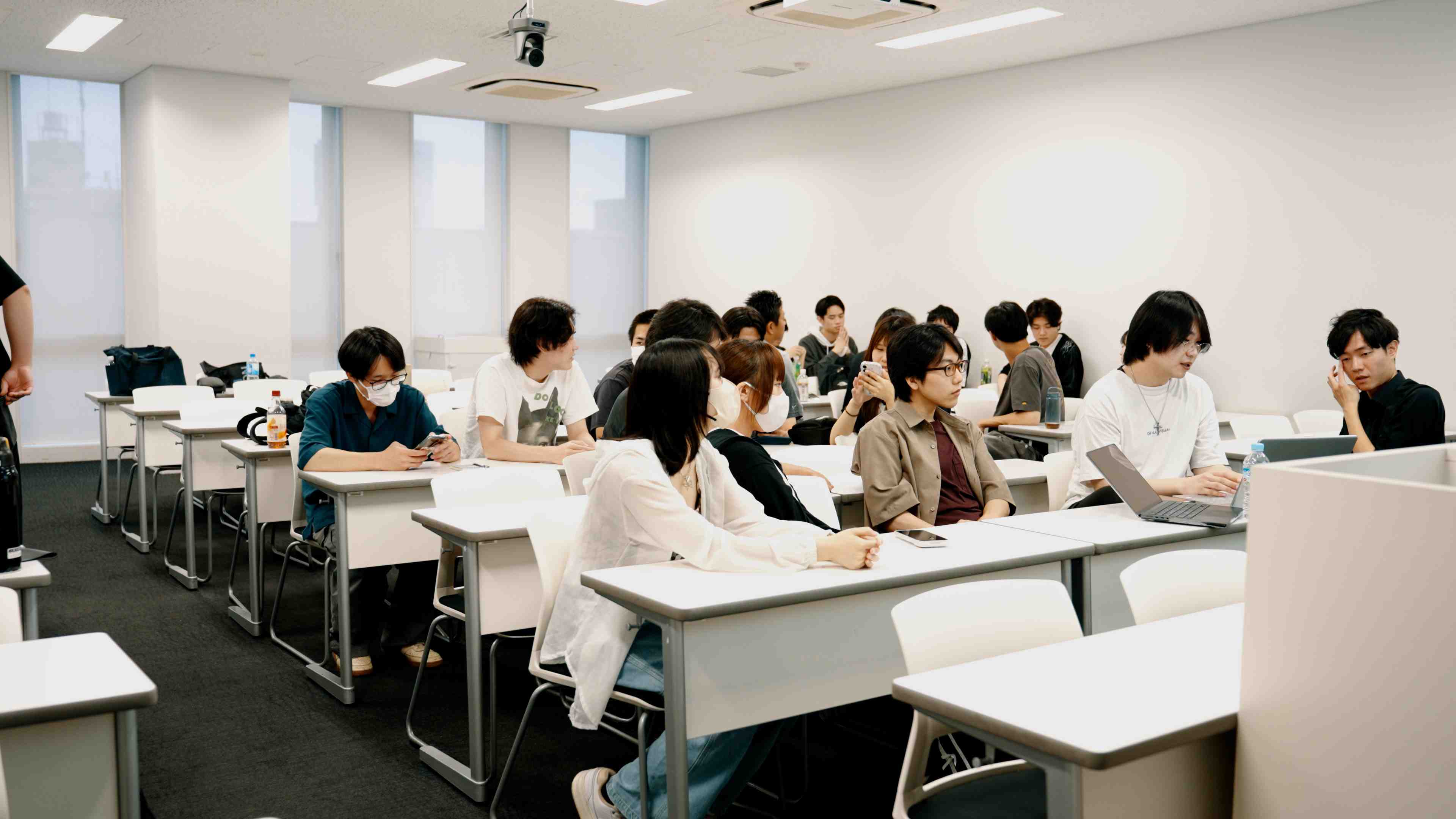 大正大学生 授業風景